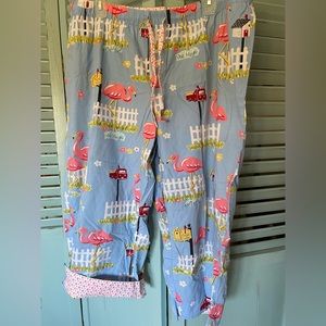 CXL NICK & NORA Adorable PJ Capri bottoms